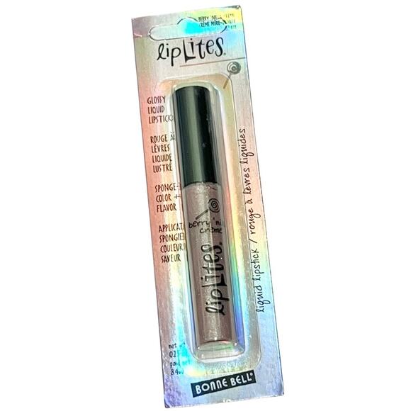 VTG Y2k Bonne Bell Lip Smackers Lip Lites Berry ‘Nilla Crème Sponge on Lip Gloss - Picture 1 of 9